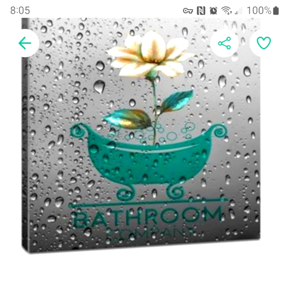 Bathroom wall decor new in box